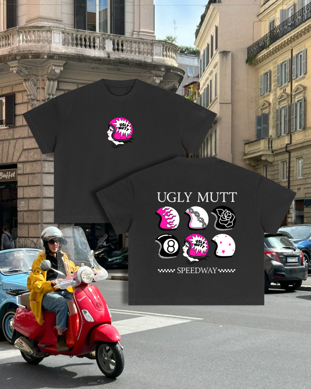 Ugly Mutt Speedway Boxy Tee